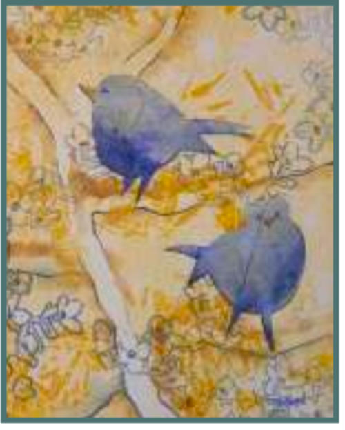 J.Sisson, What We Share, fabric art